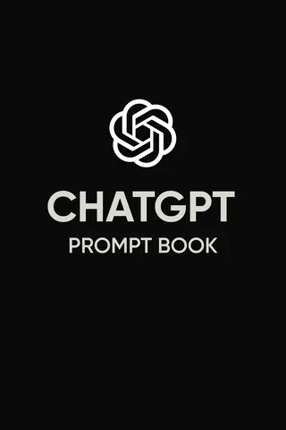 Обкладинка книги «ChatGPT Prompt Book»