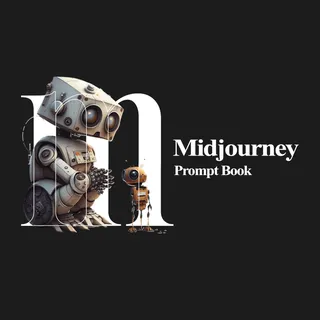 Обкладинка книги «Midjourney Prompt Book»